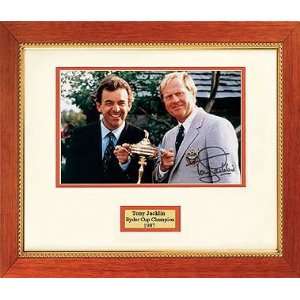  Tony Jacklin with Ryder Cup Trophy   Classic Series 