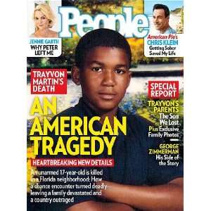  People Magazine (April 2012) Trayvon Martin   an American 