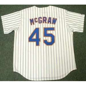 TUG McGRAW New York Mets 1969 Majestic Throwback Home Baseball Jersey