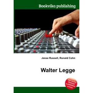  Walter Legge Ronald Cohn Jesse Russell Books