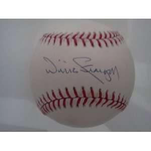 Willie Stargell Signed Official National League Baseball