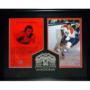 Yvan Cournoyer Legend Series with Etched Mat  Sports 