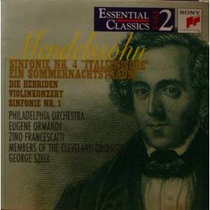   Zino Francescatti   George Szell   Audio CD   2 CD Set Everything
