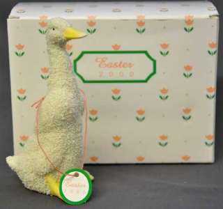 Dept 56 Snowbunnies Goose/Duck Easter 2000  