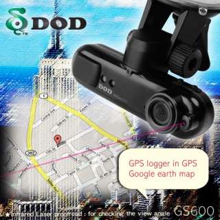 NEW DOD GS600 Car DVR & GPS Tracking 1920X1080 FULL HD  