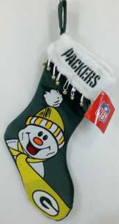 Green Bay Packers 18 Christmas Stocking NFL Brand New  