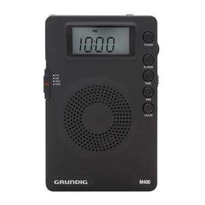 Grundig Mini 400 Super Compact AM FM Shortwave Radio w/ Digital 
