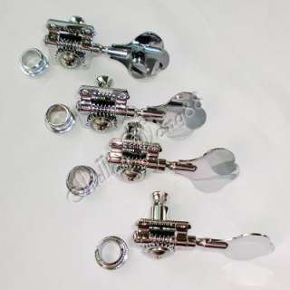 or P Bass Replacement Chrome Tuning Keys Pegs Set 4  