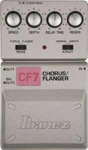   CF7 CF 7 TONE LOK CHORUS FLANGER GUITAR EFFECTS PEDAL NEW  
