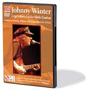 Johnny Winter Legendary Licks Slide Guitar Lessons DVD  