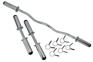 New Olympic Hollow Bar Kit With Olympic Dumbbell Handles  
