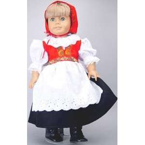  Pioneer Winter Swedish National Dirndl Scandanavian Type 