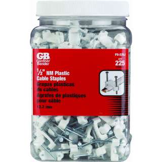 GB PS 225J 1/2in Plastic Staple 032076044671  