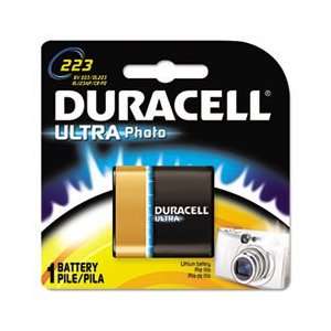  Duracell® DUR DL223ABPK ULTRA HIGH POWER LITHIUM BATTERY 