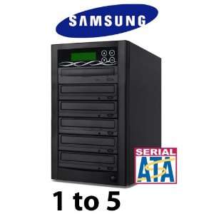  SATA DVD Duplicator Built in Samsung Burner (1 to 7 Target) CD/DVD 