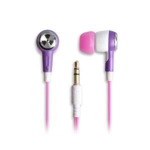  EarPollution Ozone EarBuds   Pink/White (EP OZONE PW 04 