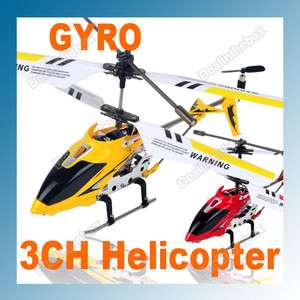  Mini RC 3 Channel Helicopter RTF GYRO Remote Controller Toy USB  