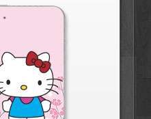 Apple iPhone 4 Hello Kitty Skin cover case skins 3 pack  