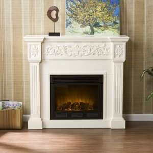  Calvert Ivory Gel Fuel Fireplace