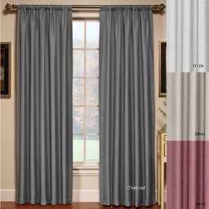  Plaza 84 Long Solid Curtain Panel   Berry