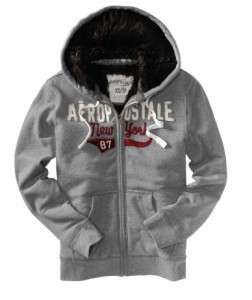  Mens Fur Lined Zip Front Hoodie Sweatshirt Jacket XL NEW $99  