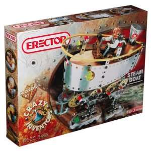  Erector Steam Boat Construction Set Toys & Games