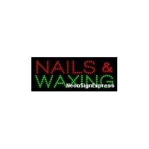  Nails & Waxing LED Sign 