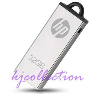 HP 32GB 32G USB Flash Drives Metal Stick Pen Disk v220w  
