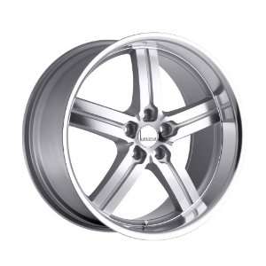 18x9.5 Lumarai Morro (Silver w/ Mirror Face & Lip) Wheels/Rims 5x114.3 