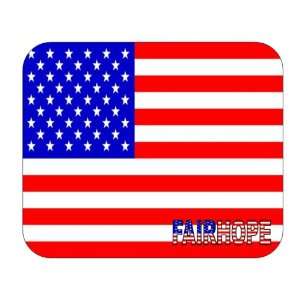 US Flag   Fairhope, Alabama (AL) Mouse Pad Everything 