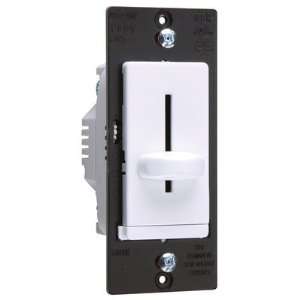   Dual Slide Dimmer Single Pole and Variable Fan Control in Light Almond