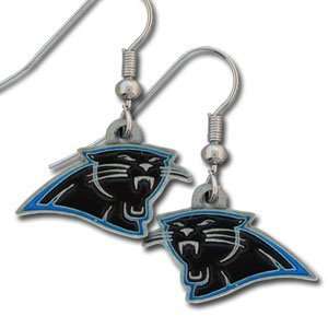   Football Carolina Panthers Fashion Dangle Earrings 