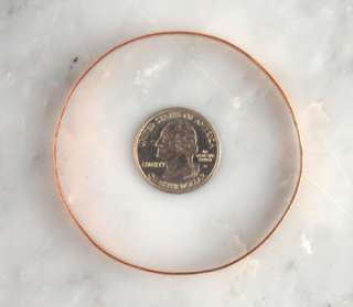   Imprint Copper Bangle Bracelet Navajo Native American Indian Jewelry