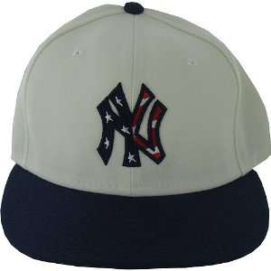  Hat   NY Yankees 2010 Team Issued #17 Red White and Blue Hat 