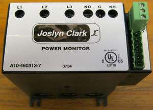 Joslyn Clark A10 460313 7 Power Monitor  