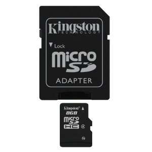   GB microSDHC Class 4 Flash Memory Card SDC4/8GB Electronics