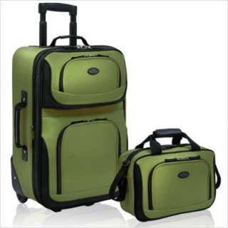 Travelers Choice U.S. Traveler  RIO Expandable 2 Pc Luggage Set 