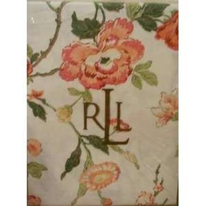   Lauren Tablecloth 70 in Round Caroline Floral/Cream