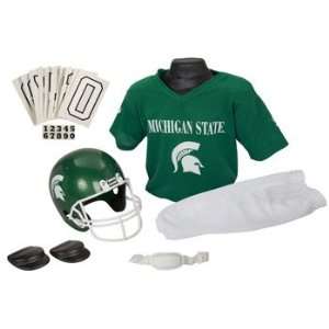  Michigan State Spartans Football Deluxe Uniform Set   Size 