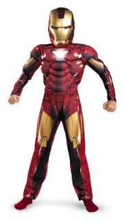 Iron Man 2 Classic Muscle Child Halloween Costume  