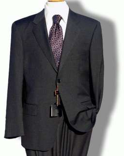 DANIELE ITALIAN CHARCOAL 2B $1195~40S 150S MENS SUIT  