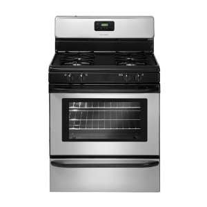  Frigidaire FFGF3015LM 30 In. Stainless Steel Freestanding Gas Range 