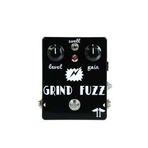    Heavy Electronics Grind Fuzz Pedal (Black) Musical Instruments