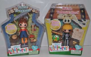   LALALOOPSY FOREST EVERGREEN & PATCHS TREASURE HUNT FIGURE / DOLL SET