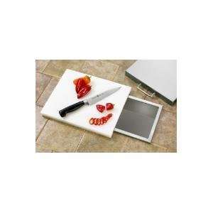   Stainless Steel Trash Chute And Cutting Board