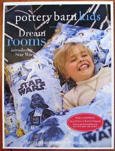 Pottery Barn Kids Catalog Fall 2008 Furniture Star Wars  