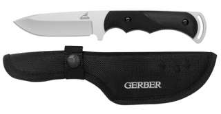 NEW GERBER FREEMAN GUIDE FIXED BLADE STRAIGHT EDGE KNIFE WITH SHEATH 