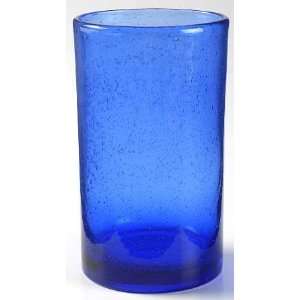  Artland Crystal Iris Cobalt Blue Highball Glass, Crystal 
