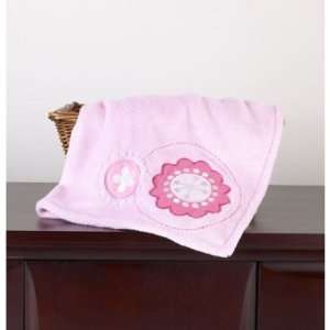  Bailey Appliqued Sherpa Blanket   30 in x 40 in Baby