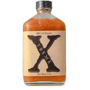 Xtreme Hot Sauce 7 oz.  Grocery & Gourmet Food